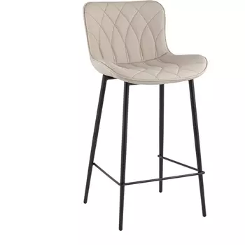 Стул барный Vault экокожа серый Stool Group арт.УТ000039347