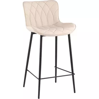 Стул барный Vault экокожа светло-серый Stool Group арт.УТ000039349