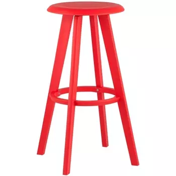 Стул барный вращающийся Hoker красный (Stool Group)
