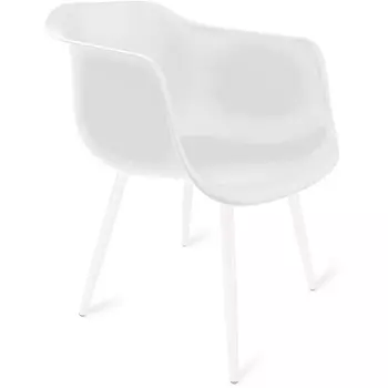 Стул белый/белый муар Sheffilton SHT-ST31/S95-1 2747882104