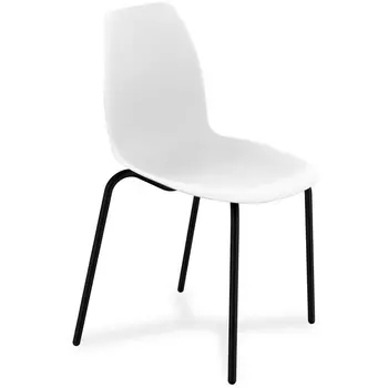 Стул белый/черный муар Sheffilton SHT-ST29/S130 6102655404