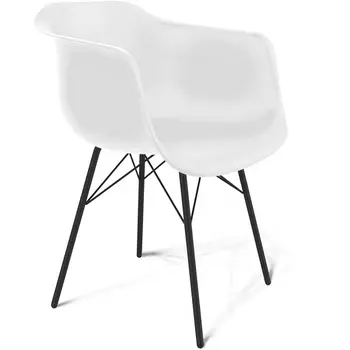 Стул белый/черный муар Sheffilton SHT-ST31/S64 7554867706