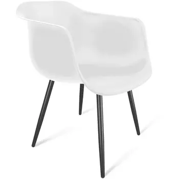 Стул белый/черный муар Sheffilton SHT-ST31/S95-1 2747882101