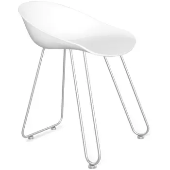 Стул белый/хром лак Sheffilton SHT-ST19/S106 3704516201