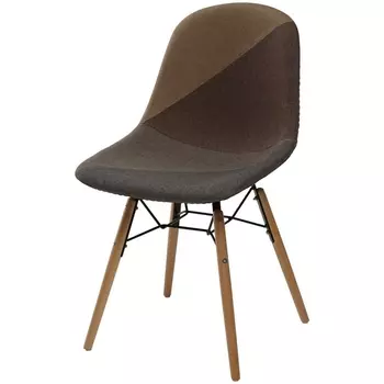 Стул BONNIE 292-DCV1-PK35 пэчворк с деревянными ножками (M-City)