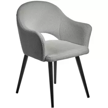 Стул Bradex Home Bruno светло-серый, искусственный мех (RF 0659)