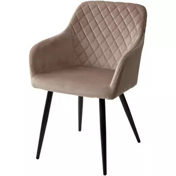 Стул BRANDY BLUVEL-40 бежевый/ черный каркас, (M-City)