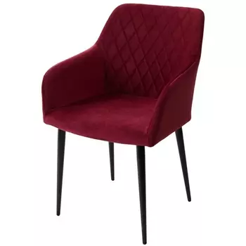 Стул ВИННЫЙ #16, велюр / черный каркас M-City BRANDY-X 461MC03496