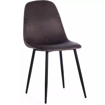 Стул BREEZE (mod. 4724) / 2 шт. в упаковке Tetchair (Вельвет,Металл/Серый) арт.24467