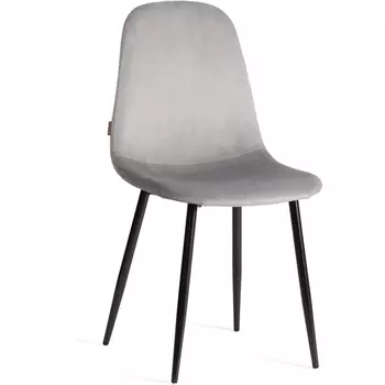Стул BREEZE (mod. JSC-58) / 1 шт. в упаковке (Велюр,Металл /Серый,Черный) Tetchair