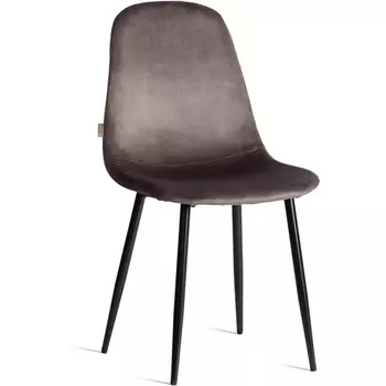 Стул BREEZE (mod. JSC-58) (Велюр,Металл /Темно-серый,Черный) Tetchair