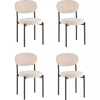 Стул Бриф SN велюр бежевый, 4шт./уп. Stool Group арт.УТ000039520