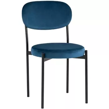 Стул Бриф велюр синий (Stool Group)
