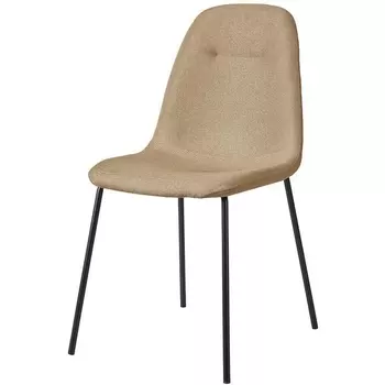 Стул C-1101 бежевый G064-09/матовый черный (ESF)