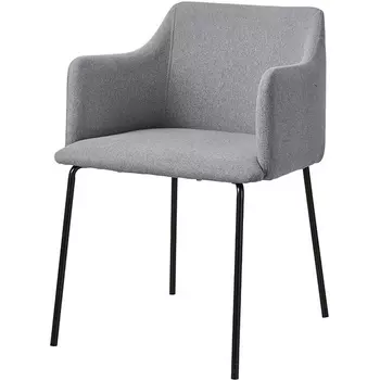 Стул C-961 серый 17-4016/матовый черный ESF сер 17-4016