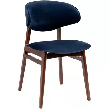 Стул Calipso Wood /blue R-Home арт.400019110h_т.орех