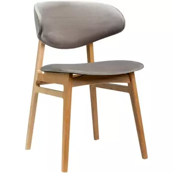 Стул Calipso Wood /heat gray R-Home арт.400019100h_нат.бук