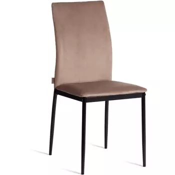 Стул CAPRI (mod. BC565-DC) / 2 шт. в упаковке Tetchair (Металл,Флок/Бежевый) арт.24374