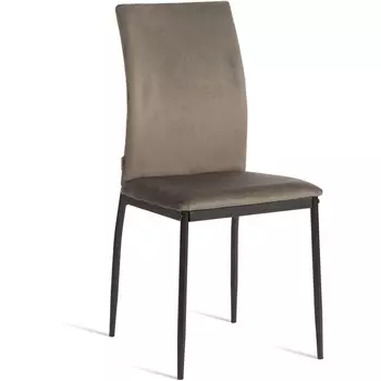 Стул CAPRI (mod. BC565-DC) / 2 шт. в упаковке Tetchair (Металл,Флок/Серый) арт.24375