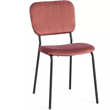 Стул CAROL (mod. UC06) Tetchair (Коралловый,Черный).