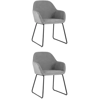 Стул Чак серый 2 шт Stool Group арт.УТ000037566