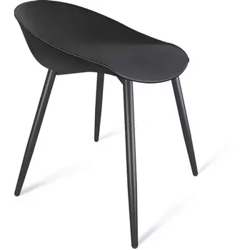 Стул черный/черный муар Sheffilton SHT-ST19/S95-1 9932480001