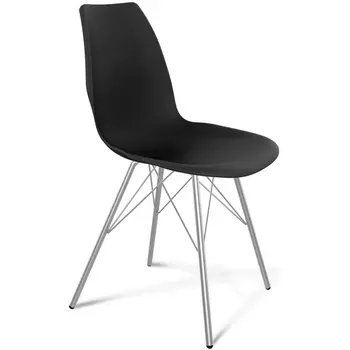 Стул черный/хром лак Sheffilton SHT-ST29/S37 8994436204