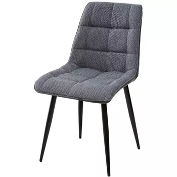 Стул TRF-09 серый кварц/ RU-08 антрацит/ черный каркас M-City Chic 628M03705