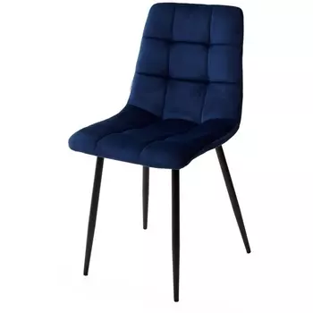 Стул BLUVEL-86 BLUE, велюр M-City Chilli UDC7094BLV86