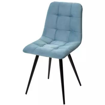 Стул бирюзовый #H52, велюр / черный каркас, шт/ к M-City CHILLI-Q 461MC04603