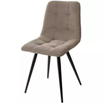 Стул латте #25, велюр / черный каркас, шт/ к M-City CHILLI-Q 461MC04593