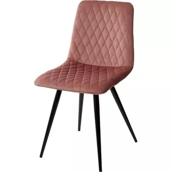 Стул CHILLI-X РОЗОВЫЙ #15, велюр / черный каркас М-City M-City