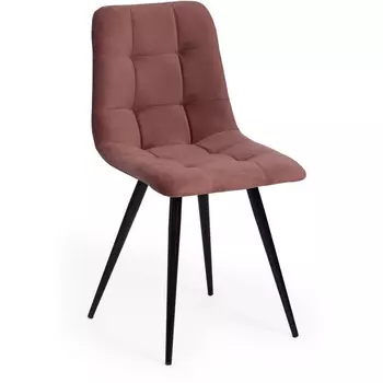 Стул CHILLY (mod. 7095-1) / 2 шт. в упаковке Tetchair (Ткань,Металл/Коралловый) арт.24432