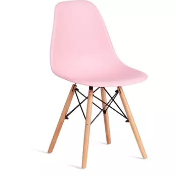 Стул CINDY (EAMES) (mod. 1801) / 2 шт. в упаковке Tetchair (Дерево бук,Металл,Пластик/Розовый) арт.24424