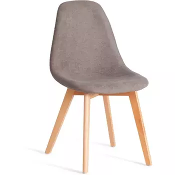 Стул CINDY SOFT (mod. C1021F1-1) / 1 шт. в упаковке (Велюр,Дерево бук /Серый) Tetchair