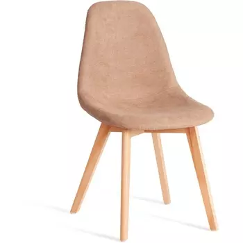 Стул CINDY SOFT (mod. C1021F1-1) (Велюр,Дерево бук /Бежевый) Tetchair