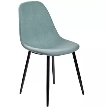 Стул Comfort бирюзовый с черными ножками (Bradex Home)