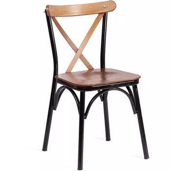 Стул CROSSY (mod. 251) Tetchair (Орех,Черный).