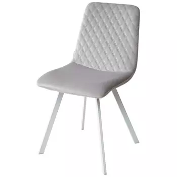 Стул BLUVEL-03 / белый каркас, велюр M-City DAIQUIRI 628B03WHT