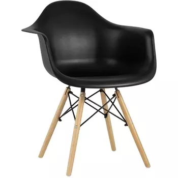Стул черный Eames DAW УТ000004418 Stool Group