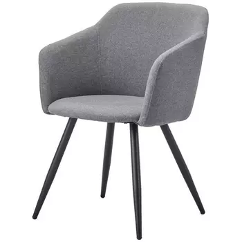 Стул DC-1727-2 серый PK598B-2/черный ESF DC-1727-2-Grey-PK598B-2