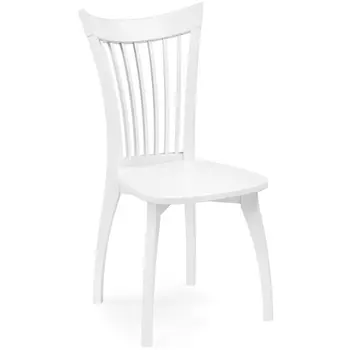 Деревянный стул Woodville Лидиос Лайт белый 515980