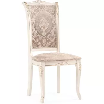 Деревянный стул Woodville Керия бежевый / слоновая кость 499600