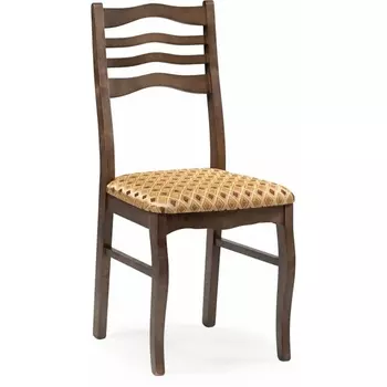 Стул деревянный Woodville Амадиу темно-коричневый