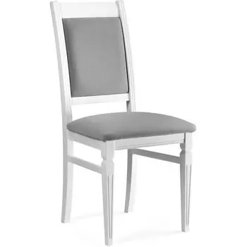 Стул деревянный Woodville Арнол серый / белый