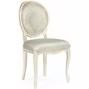 Стул деревянный Woodville Инои ткань soprano pearl / ромб / бежевое золото арт.615244