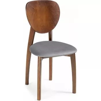 Стул деревянный Woodville Окава ткань tenerife stone / миланский орех арт.615248