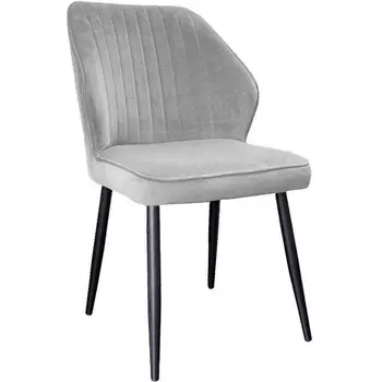 Стул DikLine 222М B22 GREY, ножки черные Dikline
