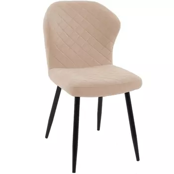 Стул DikLine 239М B03 BEIGE, ножки черные 00-00064159 Dikline