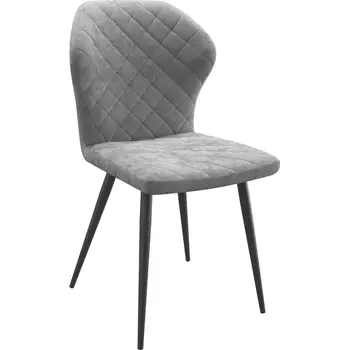 Стул DikLine 239PRO B22 GREY, ножки черные 00-00070720 Dikline